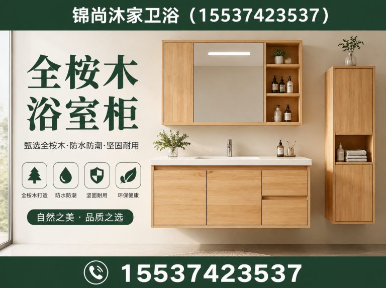 许昌航空板浴室柜展示图